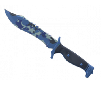Faca Bowie (★) | Águas Claras (Pouco Usada 0.09)